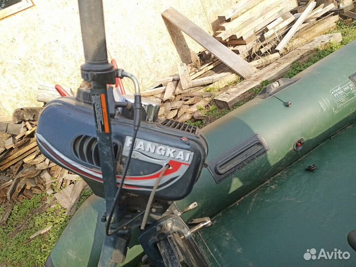 Надувная лодка пвх с мотором