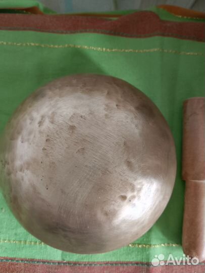 Чаша кованая поющая, колокольчик