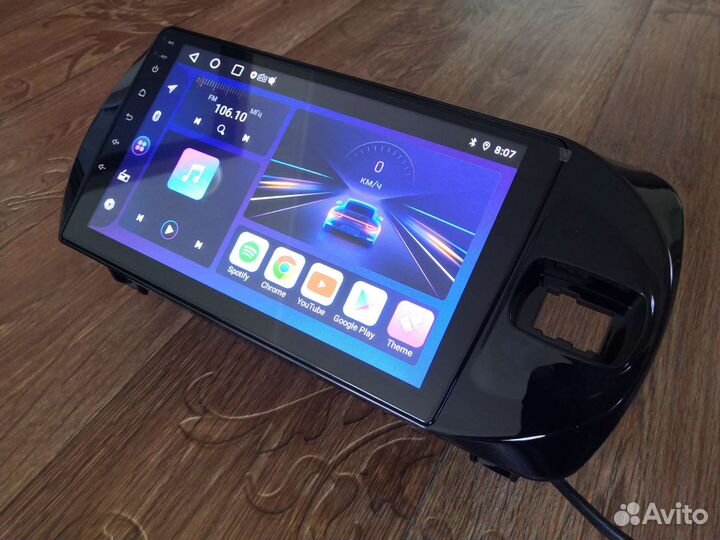 Магнитола 2 din android на Toyota Vitz