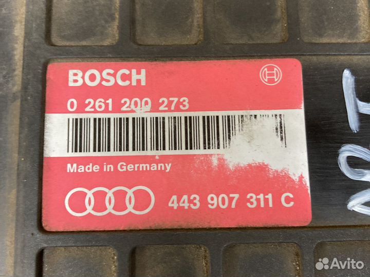 Блок управления двигателем ауди 80 б4