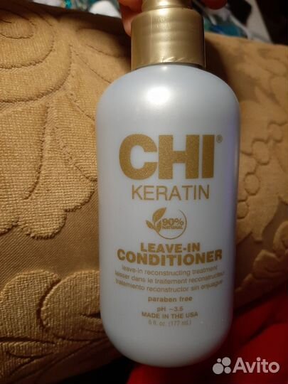 Несмыааемый спрей кондиционер CHI keratin