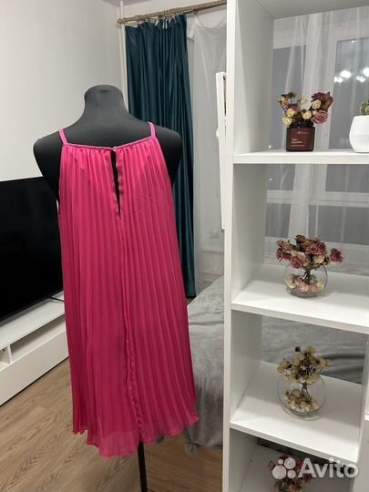 Платье женское розовое