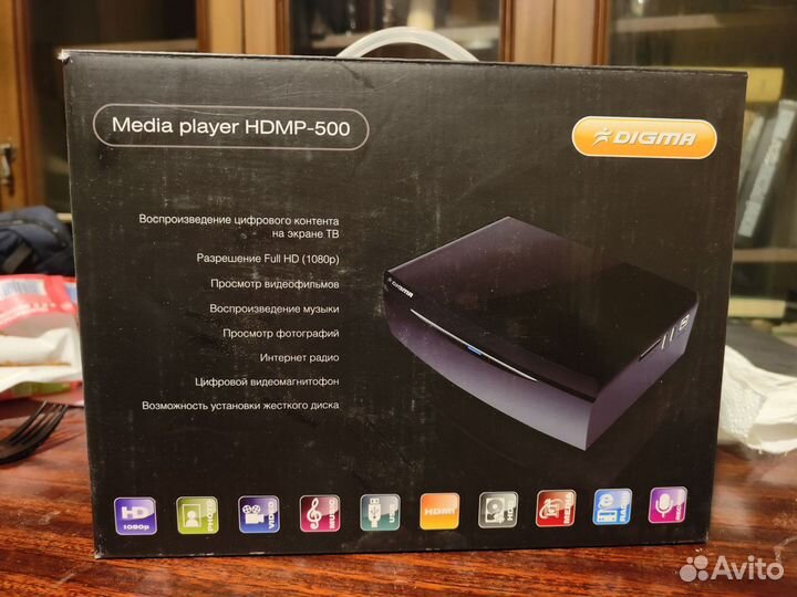 Медиа плеер digma hdmp 500