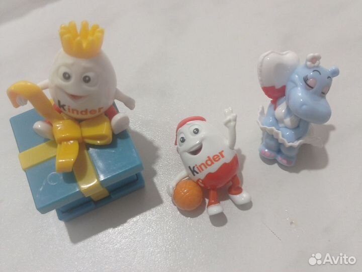 Игрушки из киндер сюрприза