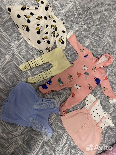 Детские вещи пакетом для девочек