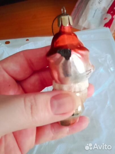 Елочные игрушки СССР