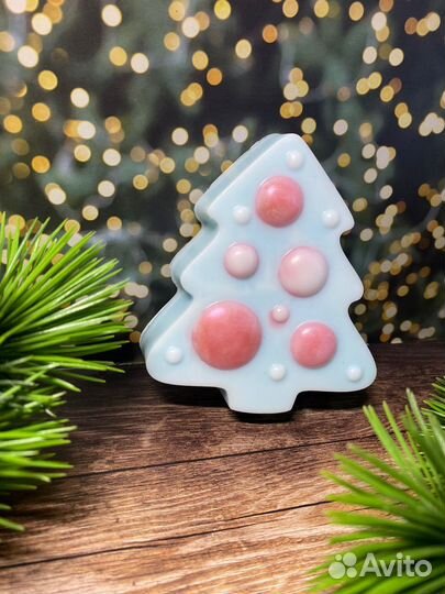 Мыло ручной работы. Подарок на Новый Год