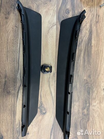 Спойлеры перед-го бампера брызговики Cayenne 958.2