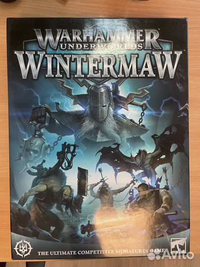 Warhammer underworlds. Пустая коробка Wintermaw