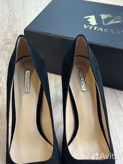 Туфли женские натуральная замша 38