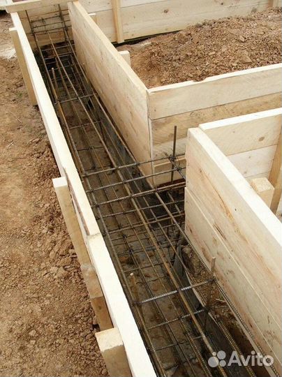 Фундаменты и отмостки