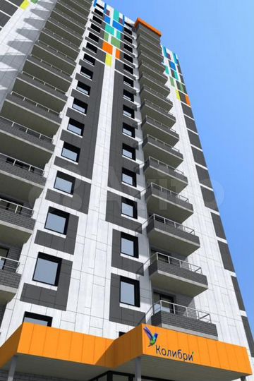 2-к. квартира, 55,4 м², 8/16 эт.