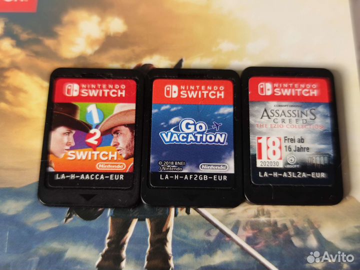 Игры switch Zelda Mario Mortal kombat donkey и др