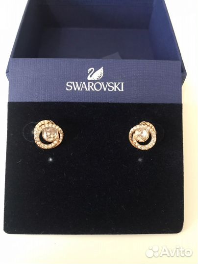 Swarovski серьги оригинал