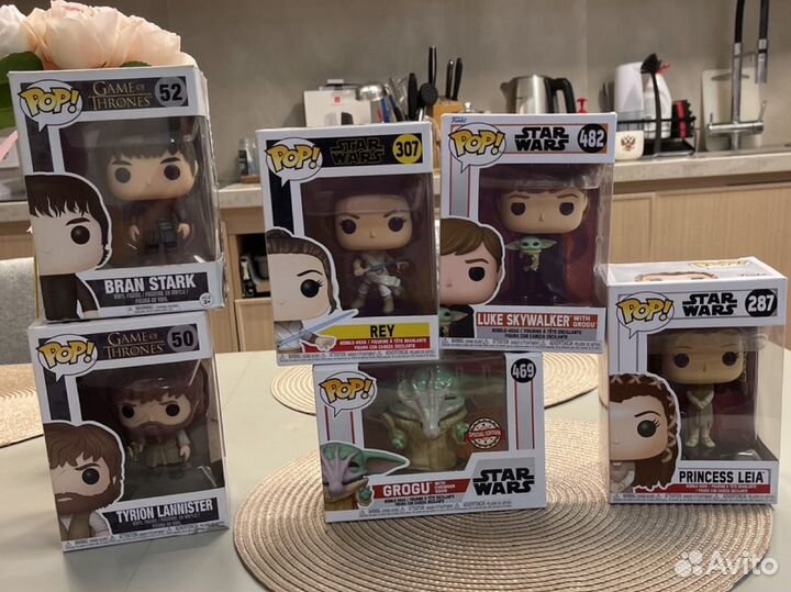 Funko Pop Star Wars, Game of Thrones