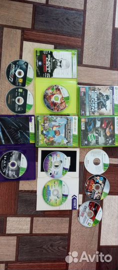 Диски на xbox 360 лицензия Лот