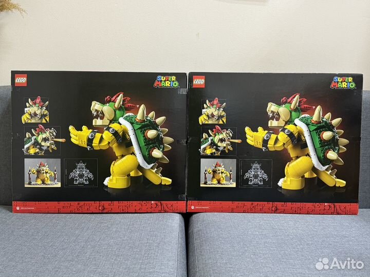 Новый lego Super Mario The Mighty Bowser