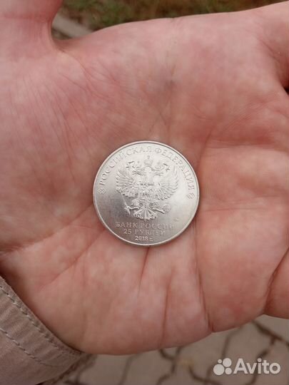 Монета чм 2018