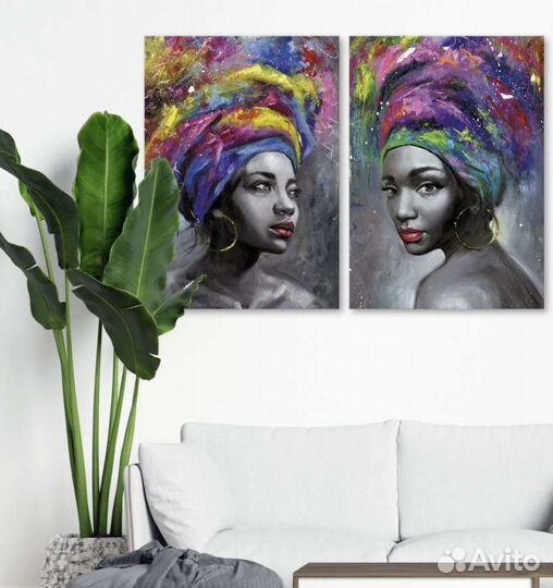 Стильные картины в интерьер