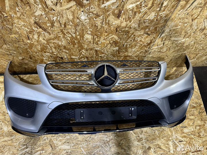 Бампер передний Mercedes-Benz Gle W166 AMG пакет