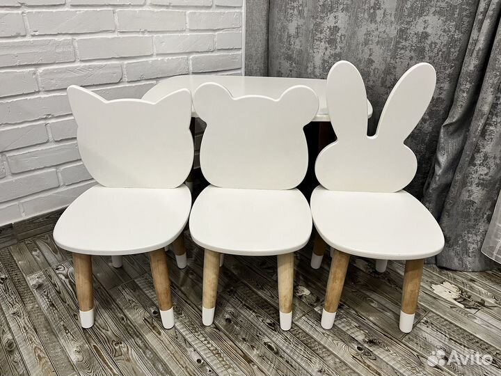 Столы и стулья б/у детские