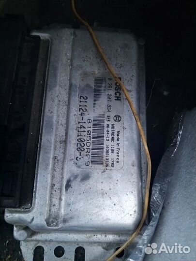 Эбу ваз 2110-2112-2111 двигатель 21124