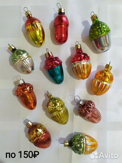 Ёлочные игрушки СССР