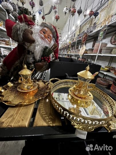 Поднос зеркало