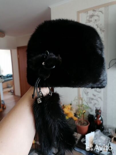 Шапка норковая