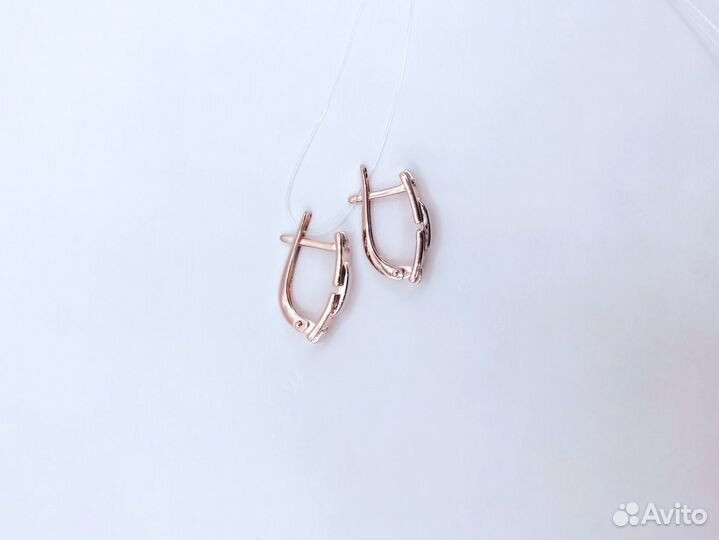 Серьги без вставок