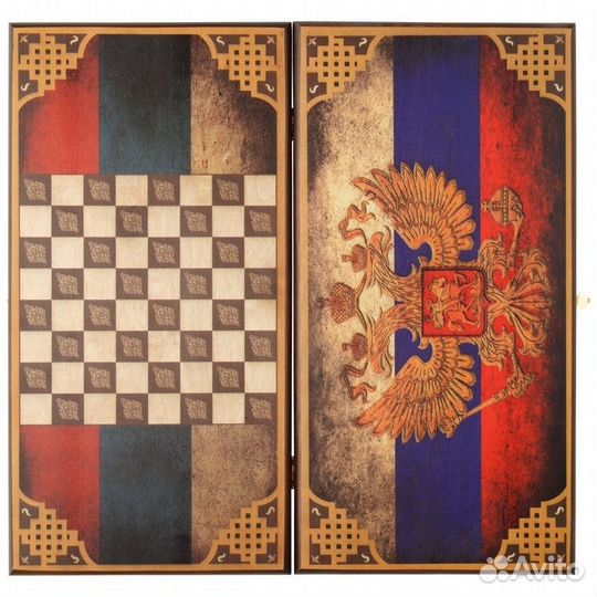 Шахматы шашки нарды деревянные