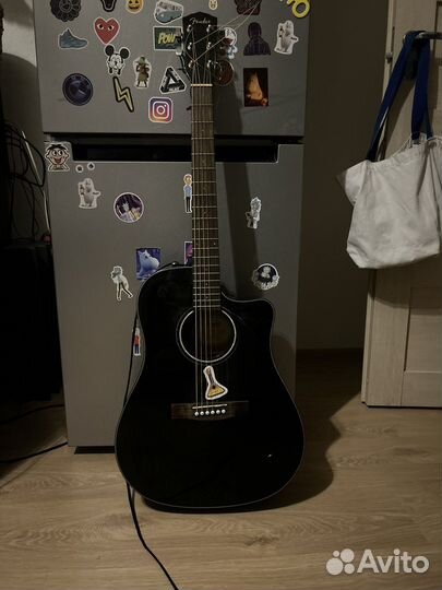 Акустическая гитара fender dg-60ce