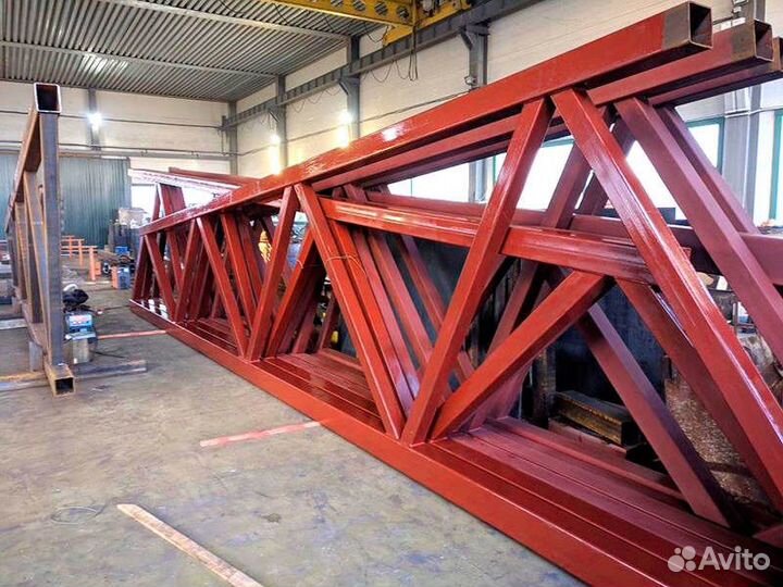 Металлические фермы на заказ