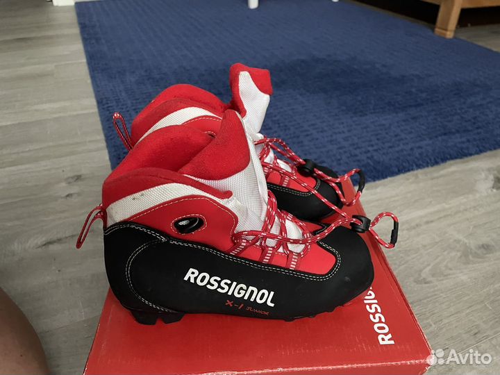 Rossignol лыжные ботинки детские р 34