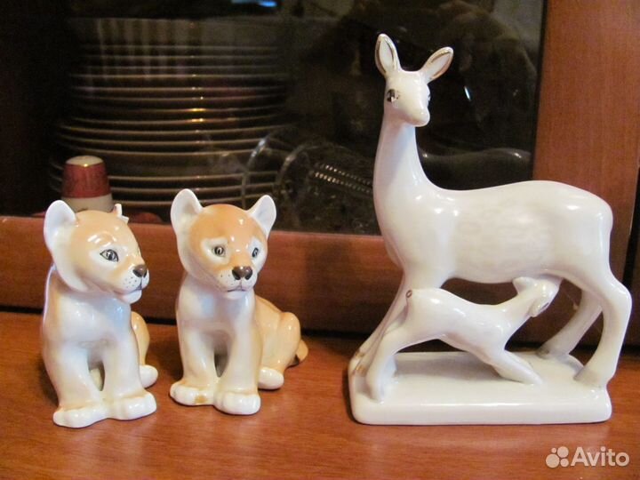 Фарфоровые статуэтки времен СССР