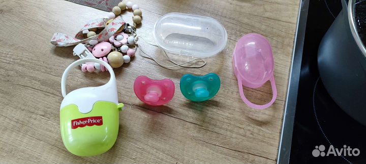 Соски, бутылочка, футляры