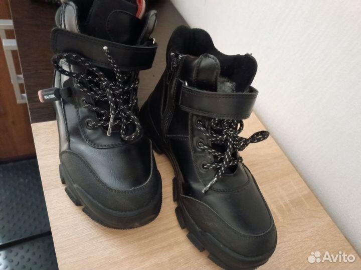 Ботиночки демисезон, тёплая зима