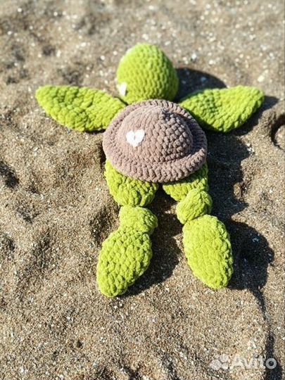 Черепашка вязанная игрушка