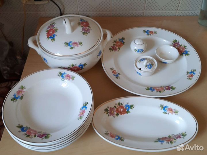 Столовый сервиз. Новый СССР