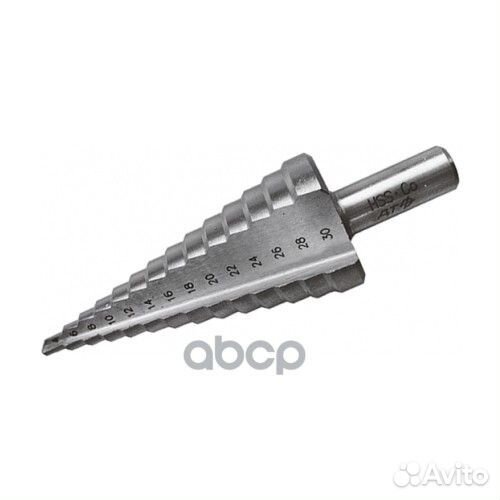 Сверло ступенчатое по металлу Р6М5К5 4 0-12 0