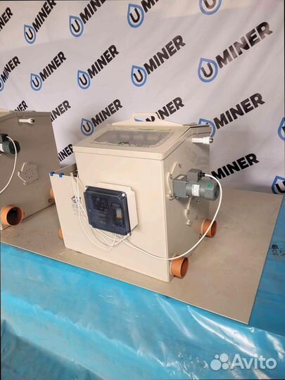 Барабанный фильтр для пруда 30м3