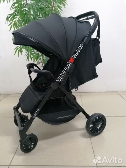 Новая коляска Costa Gretta (чёрный)