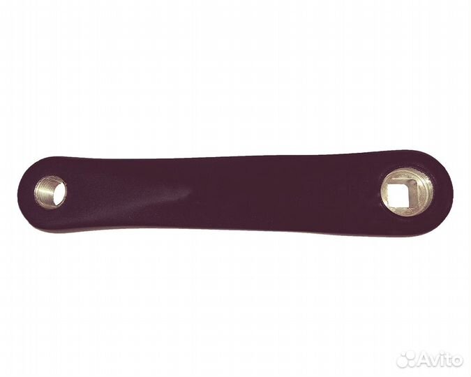 Шатун Вело Стелс левый 152 мм A005 квадр. черн. 58