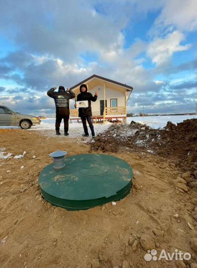 Монтаж септика под ключ