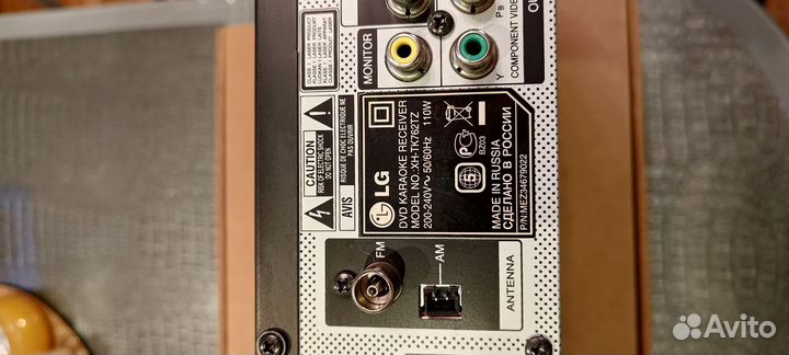 Домашний кинотеатр + караоке lg 5.1 XH-TK762TZ