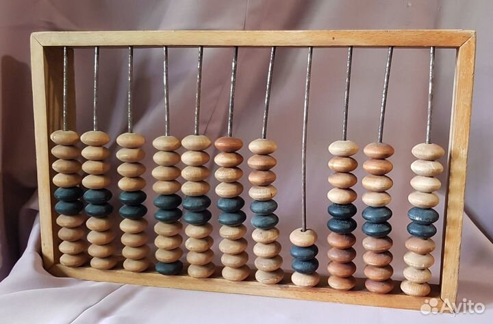 Счеты деревянные времен СССР