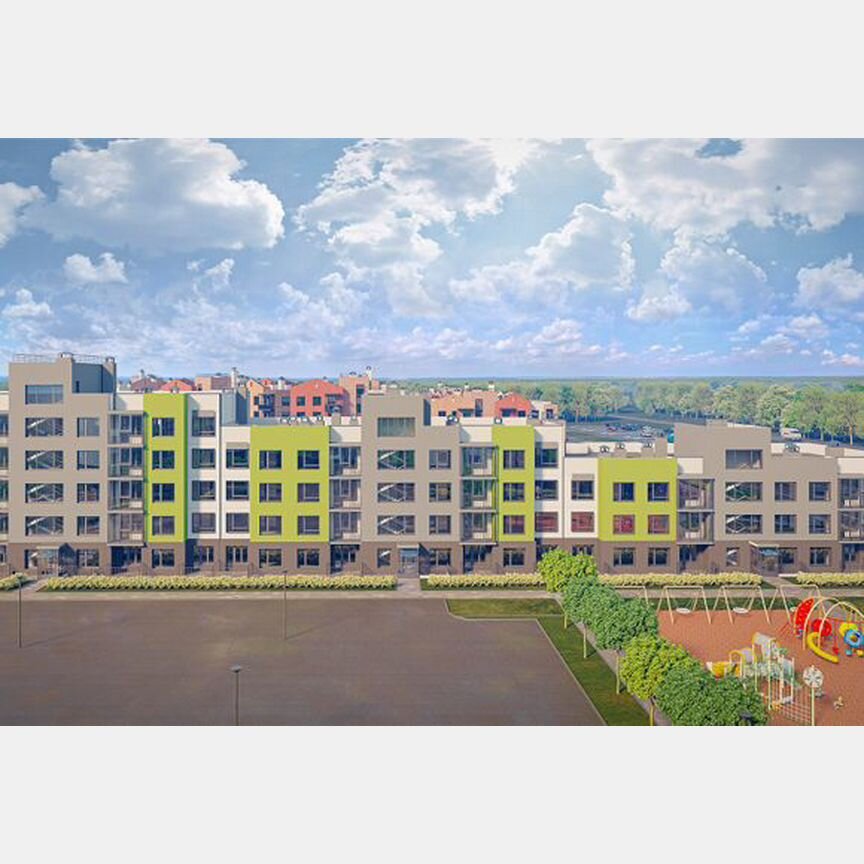 3-к. квартира, 89,8 м², 1/5 эт.