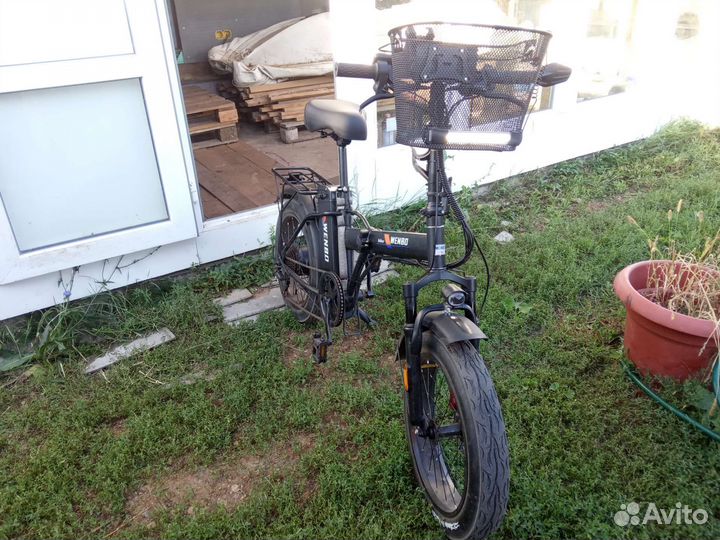 Велосипед складной электрический
