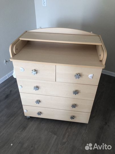 Десткий комод пеленальный стол