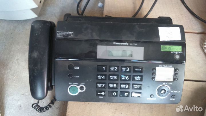 Факсы Panasonic KX-FT 982 RU черный